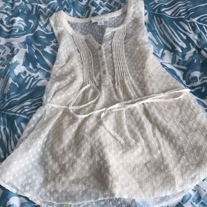 Sleeveless maternity tank top